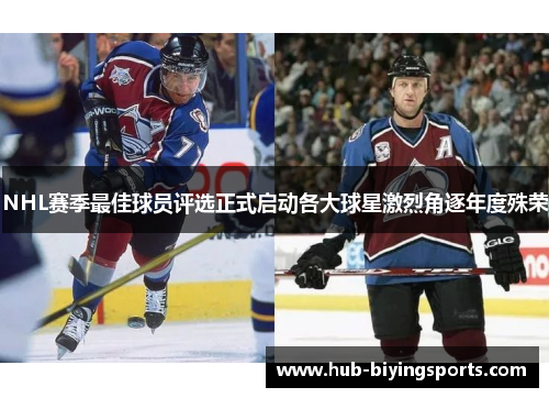 NHL赛季最佳球员评选正式启动各大球星激烈角逐年度殊荣